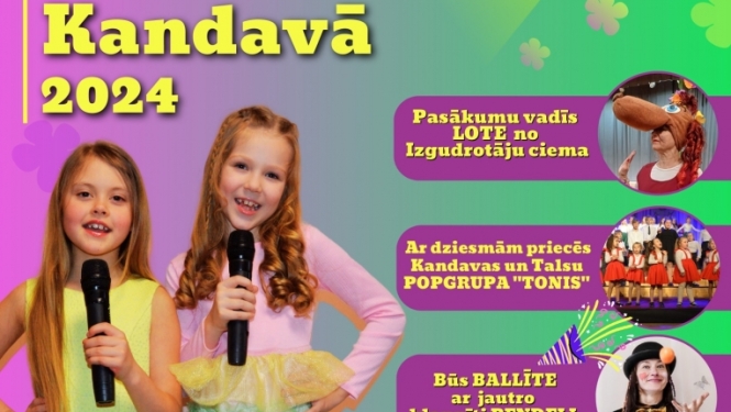 Tukuma novada jauno vokālistu konkurss “Cāļu dziesmas Kandavā”