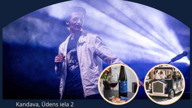 Vakars Kandavas Vīna namā ar Armandu Lozinski - Lūsi