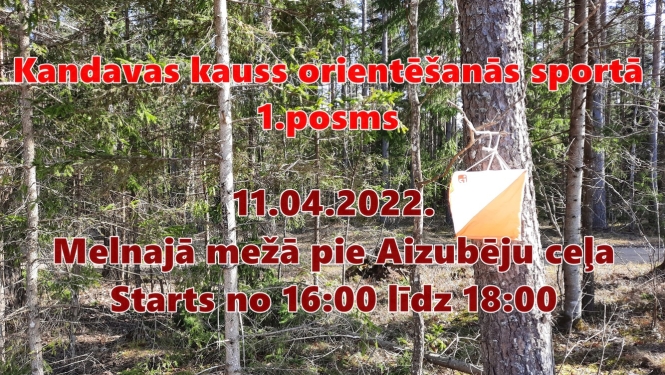 Kandavas kauss orientēšanās sportā 1.posms