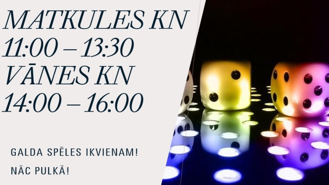 Galda spēles ikvienam