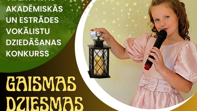 Dziedāšanas konkurss „GAISMAS DZIESMAS KANDAVĀ 2023”