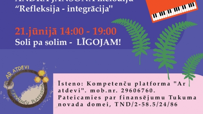 21.jūnijā - aktīvs, draudzīgs, pozitīvs Kandavā