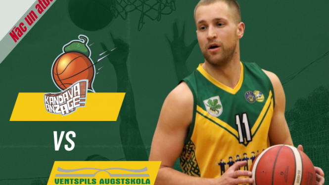 Ramirent Nacionālās basketbola līgas spēle: Kandava/Anzāģe - Spars/Ventspils Augstskola