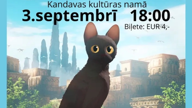 Latviešu animācijas filma visai ģimenei "STRAUME"