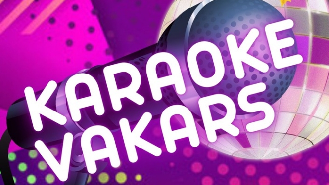 Latviešu mūzikas karaoke vakars un ballīte