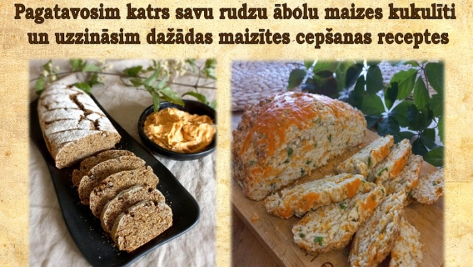 Maizes cepšanas meistarklase