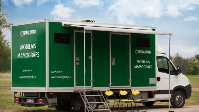 Mobilais mamogrāfs Kandavā