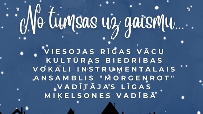 3. Adventes koncerts "No tumsas uz gaismu..."