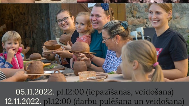 Radošā keramikas darbnīca ar Lindu Priednieci