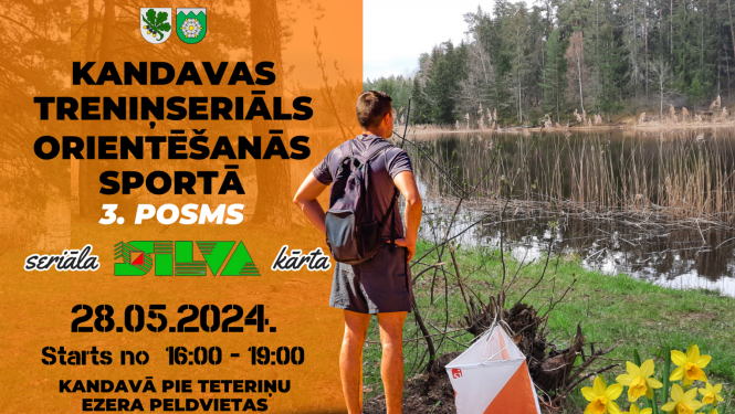 Kandavas treniņseriāls orientēšanās sportā 3.posms