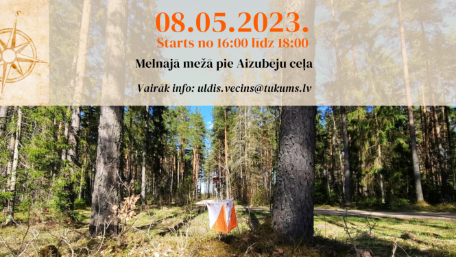 Kandavas treniņseriāls orientēšanās sportā 2. posms