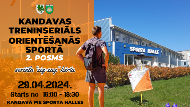 Kandavas treniņseriāls orientēšanās sportā 2.posms