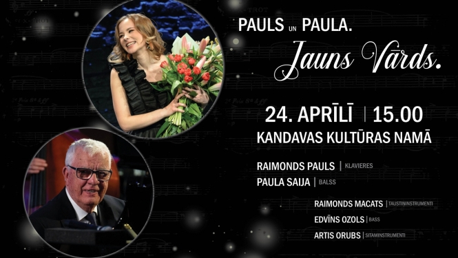 PAULS un PAULA - JAUNS VĀRDS