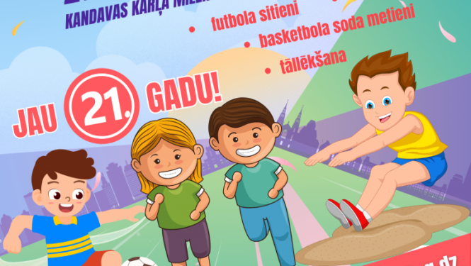 21. Pirmsskolas vecuma bērnu olimpiskā diena