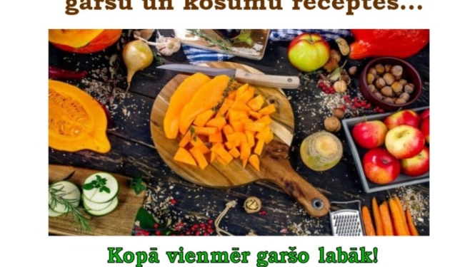 Tematiskā ēdienu pēcpusdiena "Rudens smeķis"
