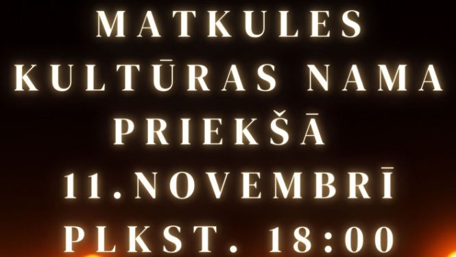 Lāčplēša diena Matkulē