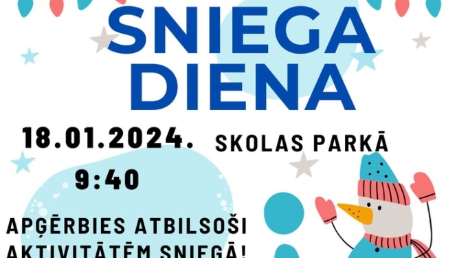 Sniega diena Zantē