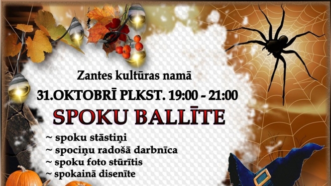 Spoku ballīte bērniem