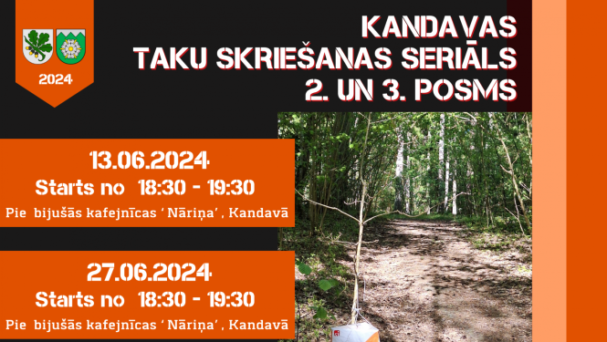 Kandavas taku skriešanas seriāls 2. posms