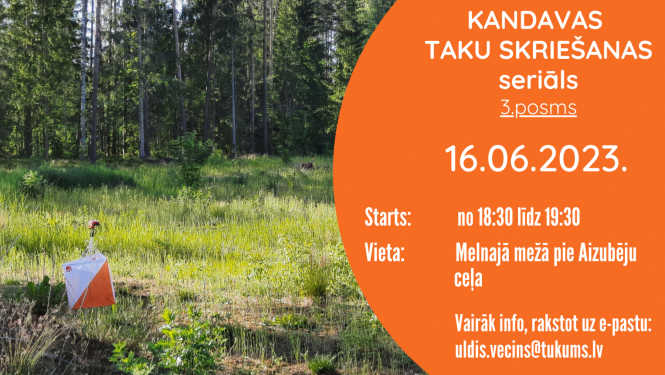Kandavas taku skriešanas seriāls 3.posms