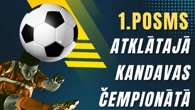 Atklātais Kandavas čempionāts telpu futbolā, 1.posms