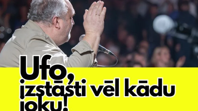 Humora pasākums "Ufo, izstāsti vēl kādu joku!"