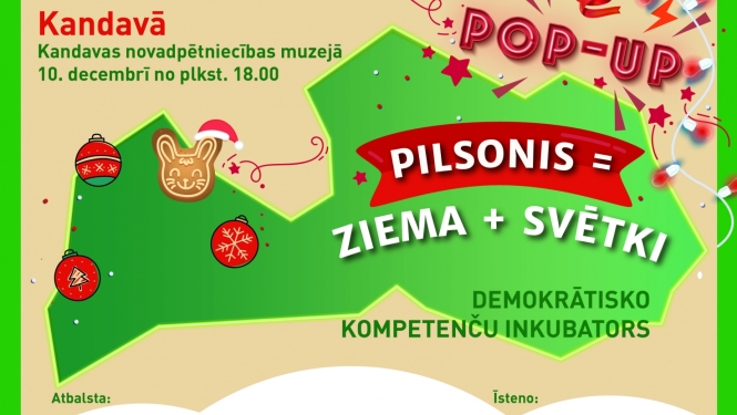 Pasākums "Pilsonis = Ziema + Svētki"