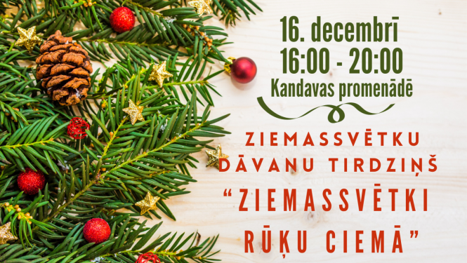 Svētku dāvanu tirdziņš "Ziemassvētki Rūķu ciemā"