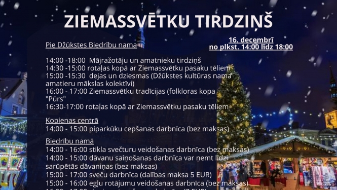 Pasākuma afiša