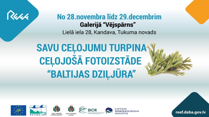 Ceļojošā fotoizstāde “Baltijas dziļjūra”