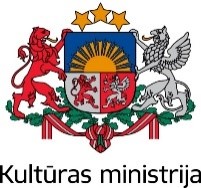 Kulturas ministrija logo