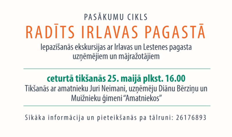 Radīts Irlavas pagastā 4. tikšanās