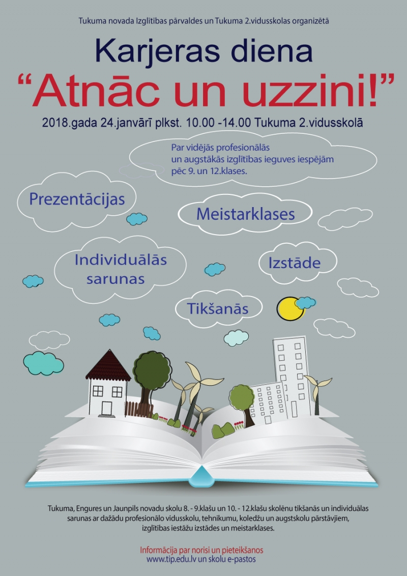 “Atnāc un uzzini!”