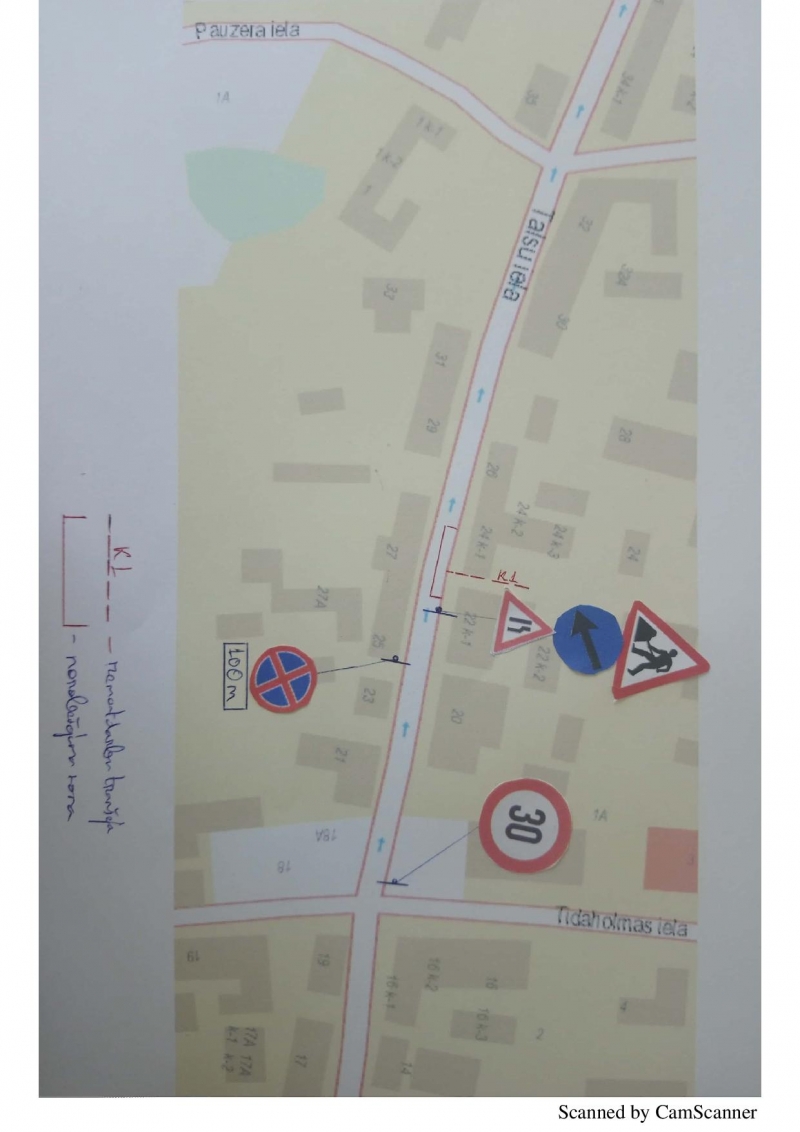 Satiksmes ierobežojumi pilsētā!