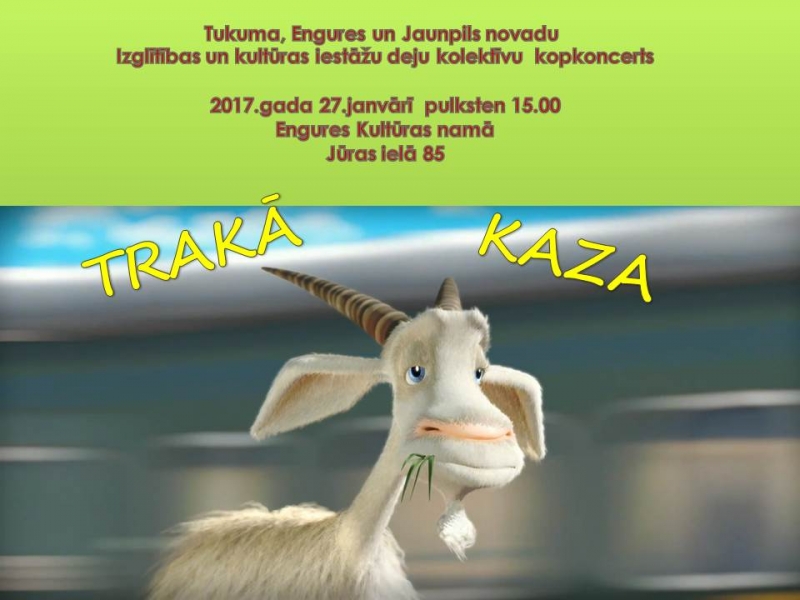 Traka kaza plakats