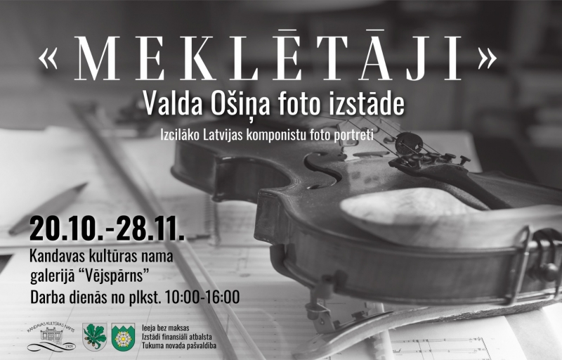 Valda Ošiņa foto izstāde "MEKLĒTĀJI"