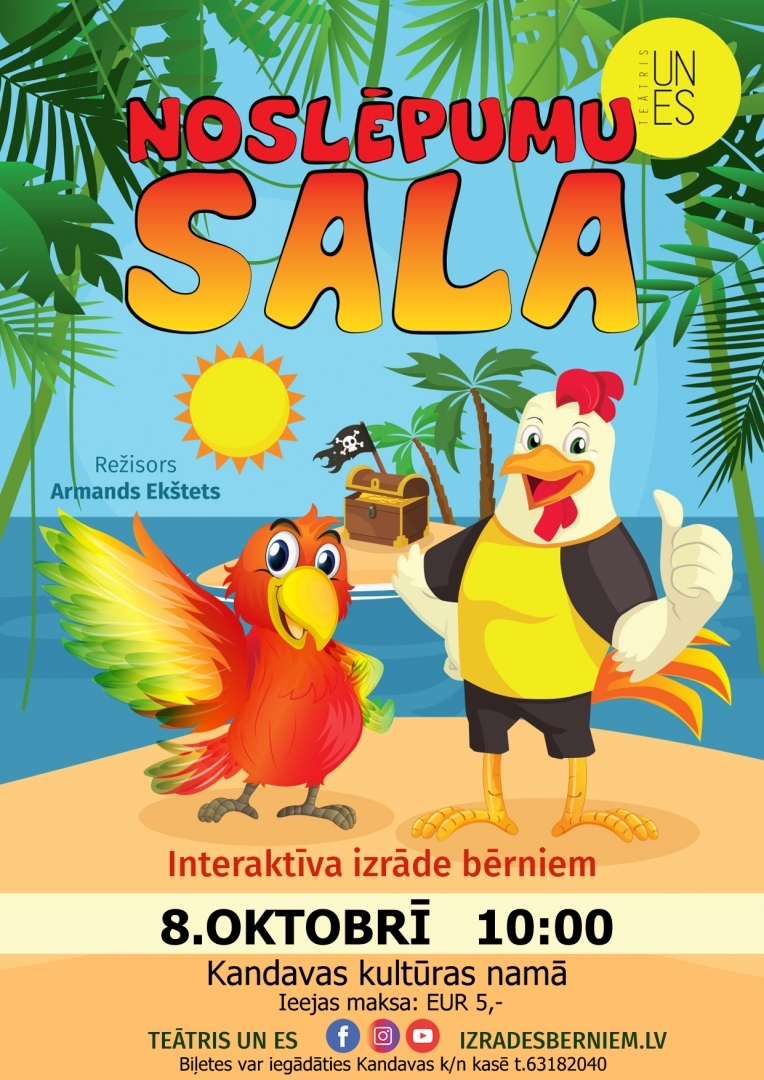 Izrāde bērniem NOSLĒPUMU SALA