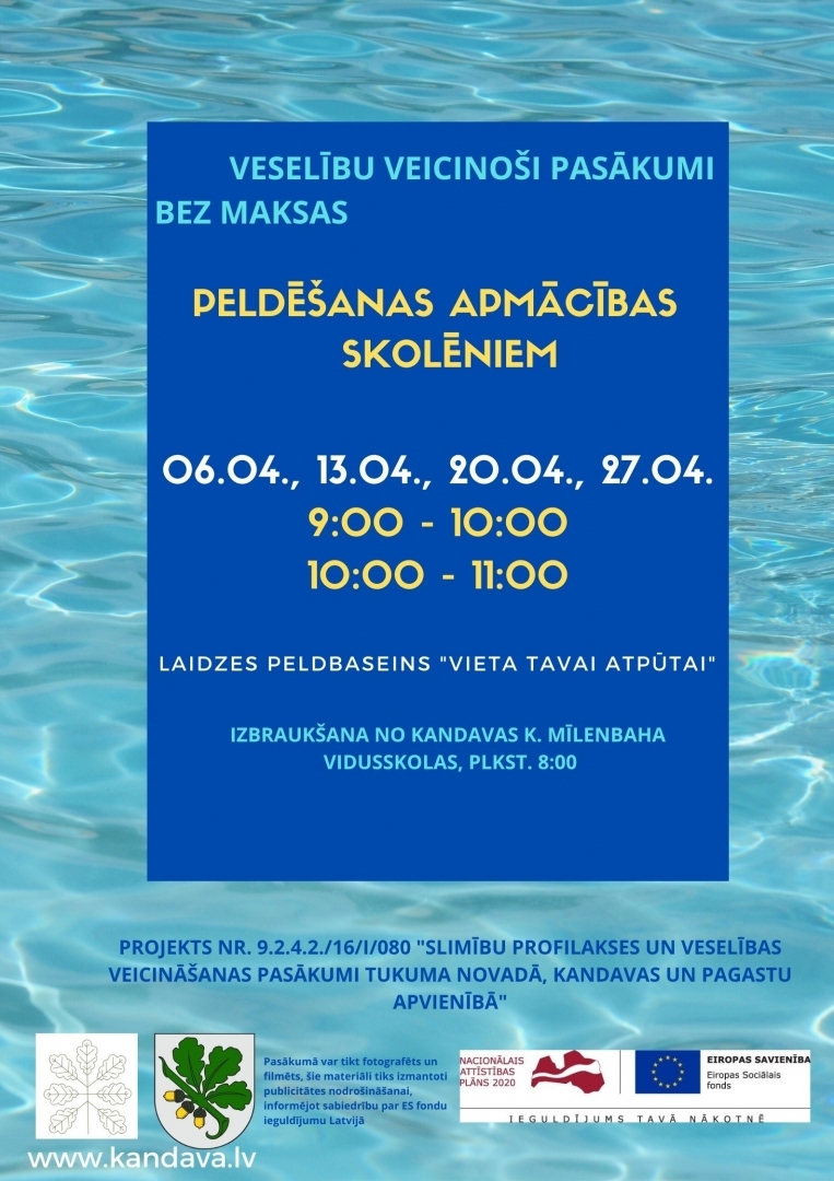 Slimību profilakses un veselības veicināšanas pasākumi Kandavas un pagastu apvienības teritorijā