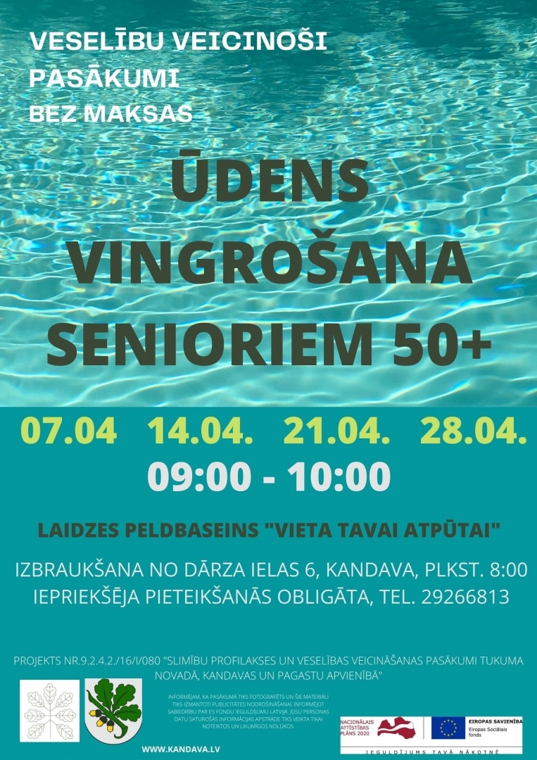 Slimību profilakses un veselības veicināšanas pasākumi Kandavas un pagastu apvienības teritorijā