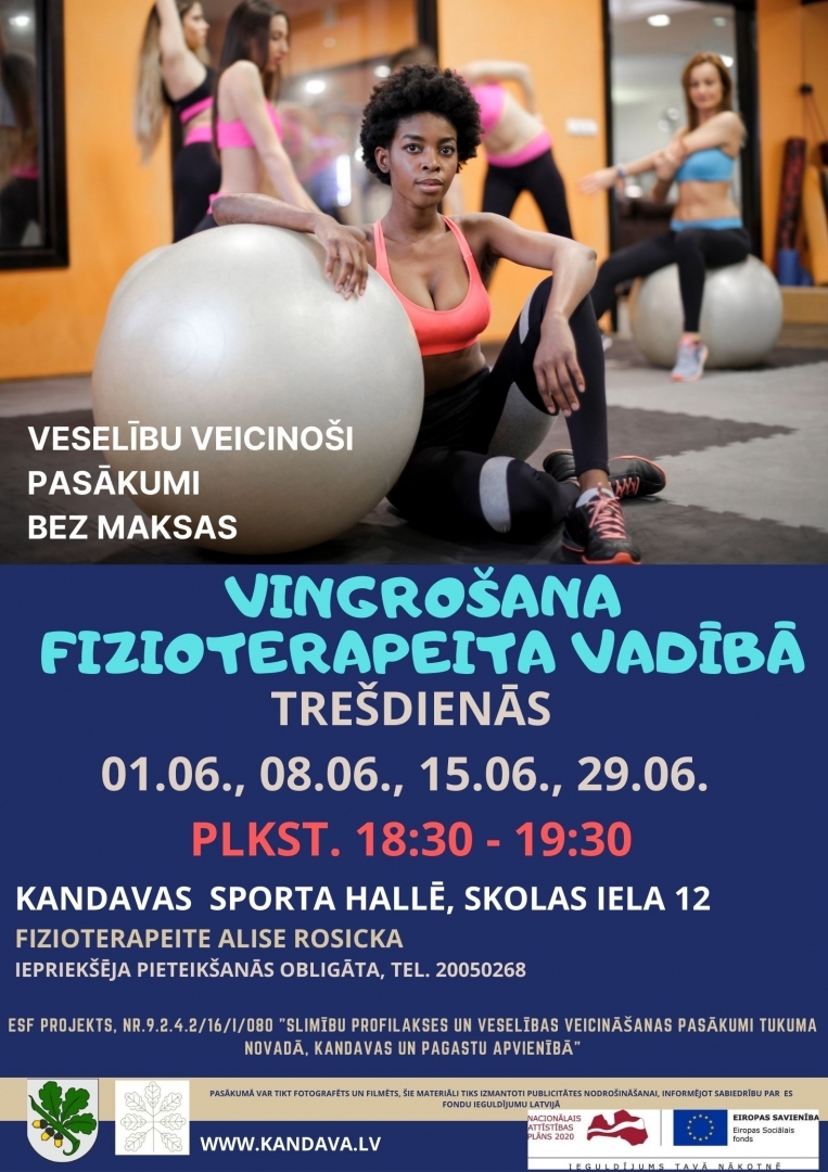 Vingrošana fizioterapeita vadībā