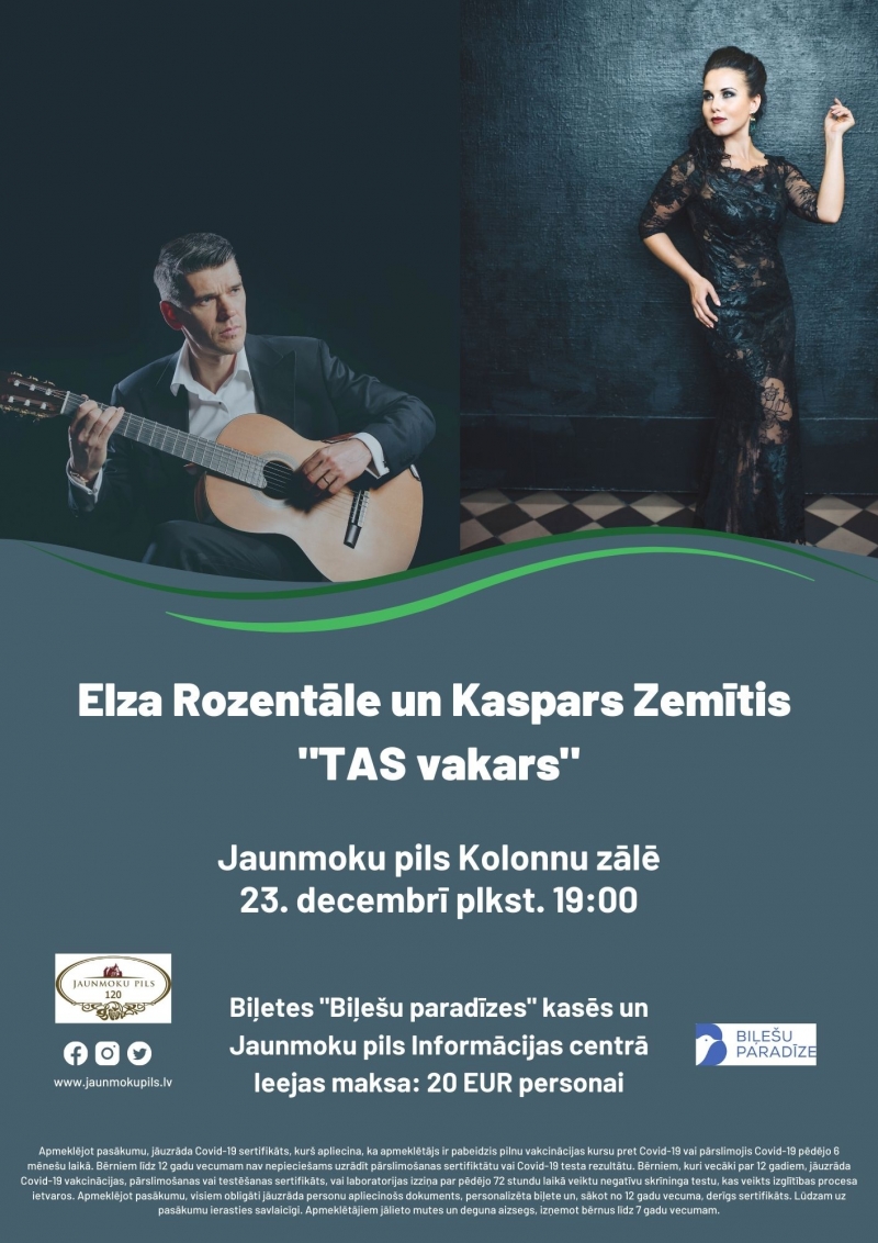 TAS vakars afiša