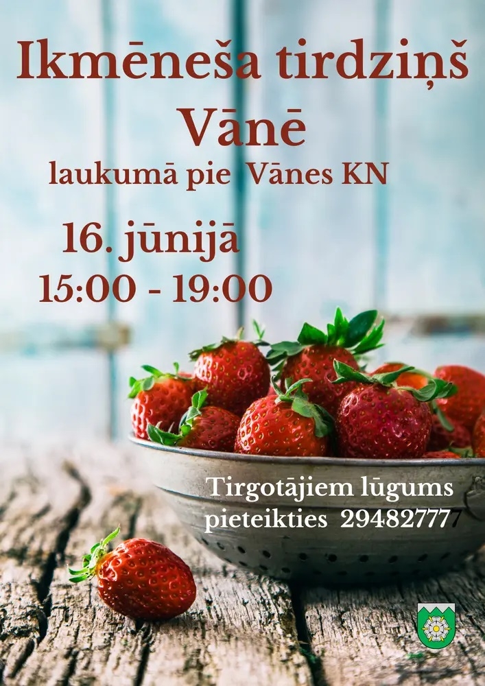 Ikmēneša tirdziņš Vānē
