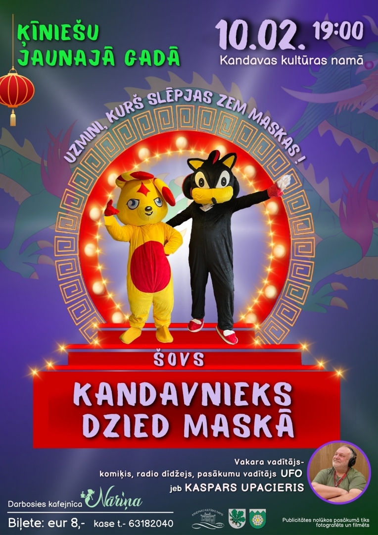 Šovs "Kandavnieks dzied maskā"