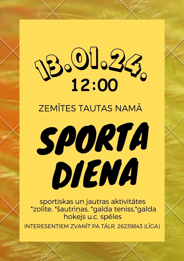 Sporta diena Zemītē