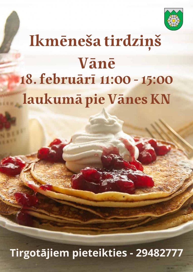 Ikmēneša tirdziņš Vānē