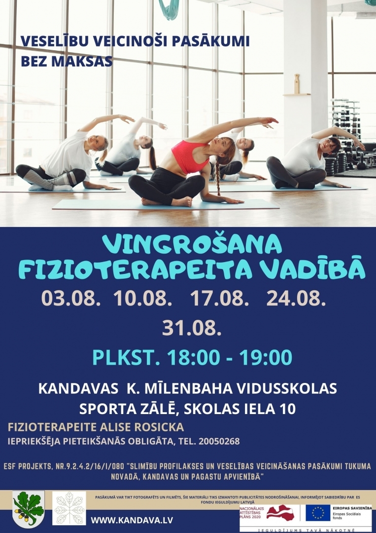 Vingrošana fizioterapeita vadībā