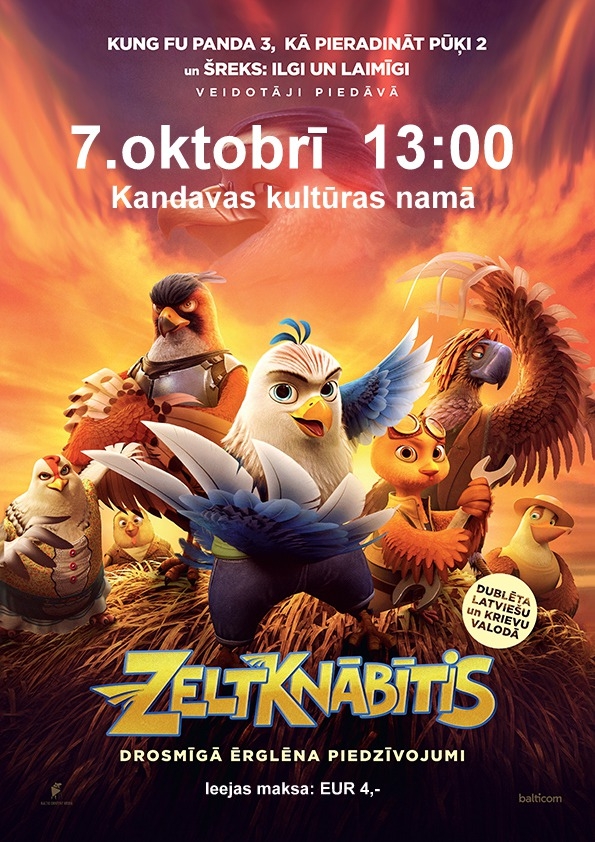 KINO bērniem "ZELTKNĀBĪTIS"