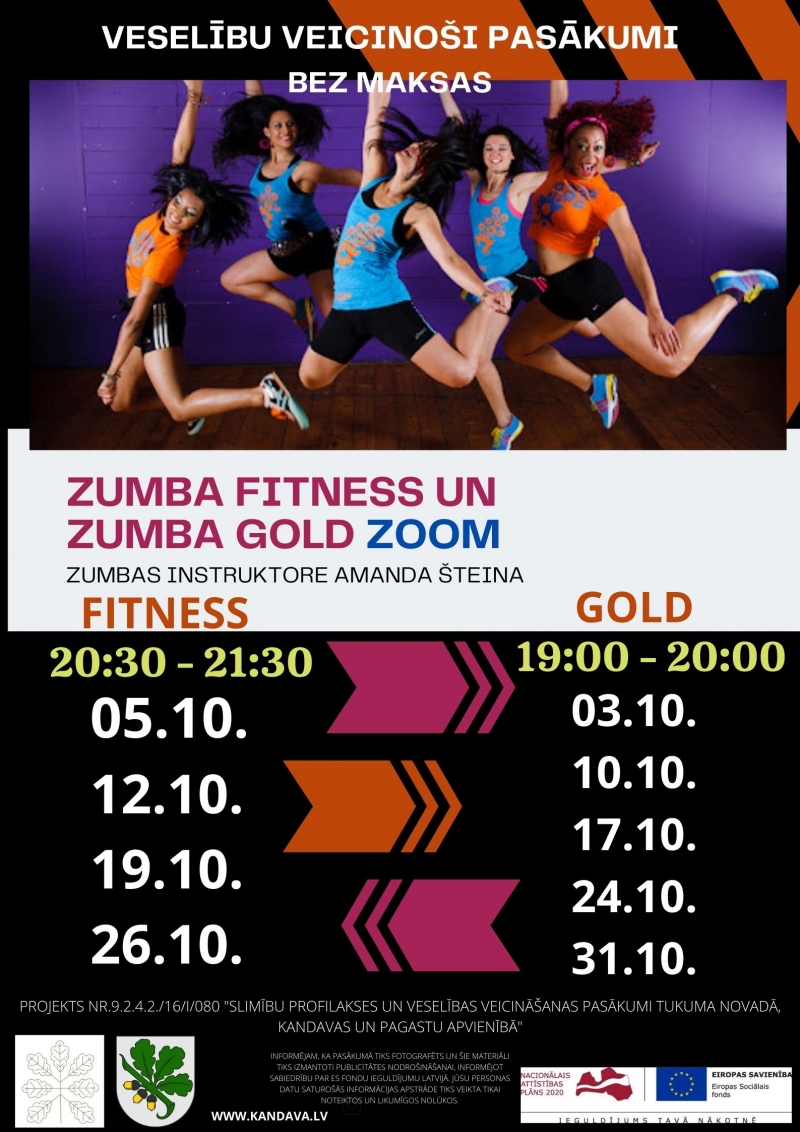 Zumba fitness un Zumba gold