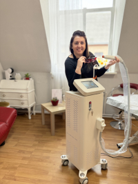 Aparāts, kas iegādāts par granta finansējumu.