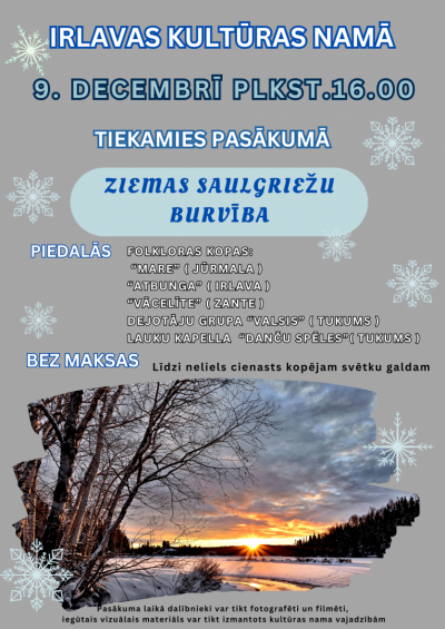 Pasākuma afiša